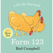 Farm 123 by Rod Campbell Board book - The Book Bundle
