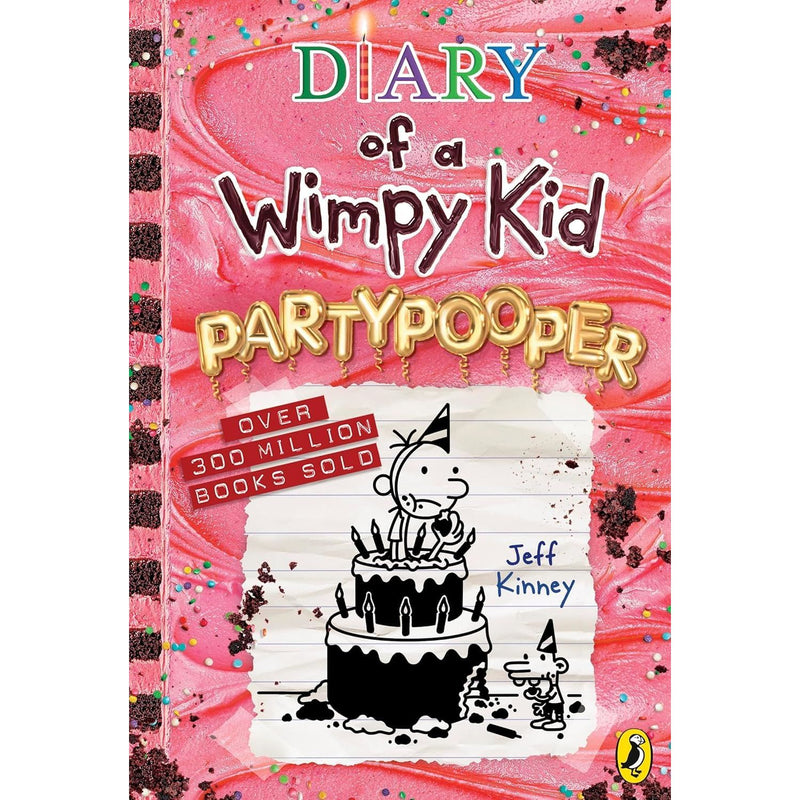 Diary of a Wimpy Kid 3-book collection set by Jeff Kinney, mixed format fiction books from Puffin Ltd