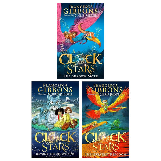 Clock Of Stars By Francesca Gibbons 3 Books Collection Set (A Clock Of Stars: The Shadow Moth) - The Book Bundle