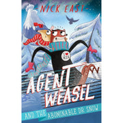Complete collection of Agent Weasel Series 4 paperback books by Nick East, featuring colorful cartoon-style covers for children.