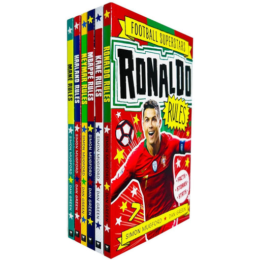 Football Superstars 6 Books Collection Set By Simon Mugford & Dan Green - The Book Bundle