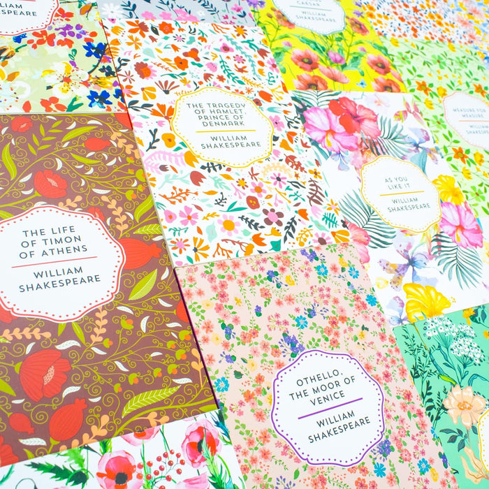 William Shakespeare The Complete Collection 22 Books Set(The Two Gentlemen of Verona) - The Book Bundle