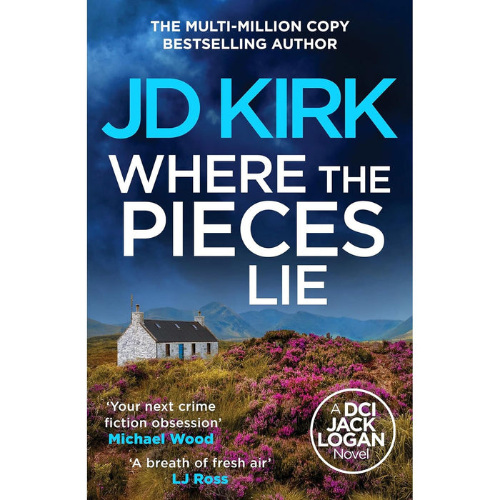 DCI Logan Crime Thrillers (17-20) Collection 4 Books Set by JD Kirk (In Service of Death, Where the Pieces Lie, A Dead Man Walking & A Killer of Influence) - The Book Bundle