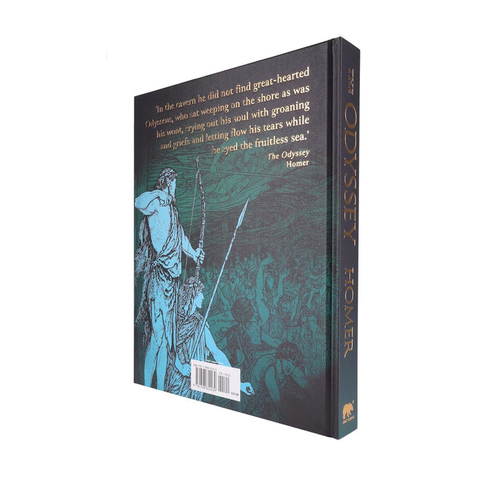 The Odyssey (Arcturus Epic Classics) by Homer Hardcover - The Book Bundle