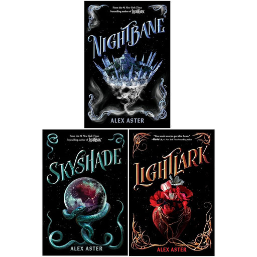 The Lightlark Series 3 Books Collection Set by Alex Aster Lightlark, Nightbane, Sky Shade(HB) - The Book Bundle