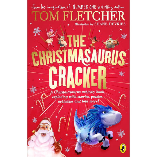 The Christmasaurus Cracker: A Festive Activity Book by Tom Fletcher Paperback - The Book Bundle