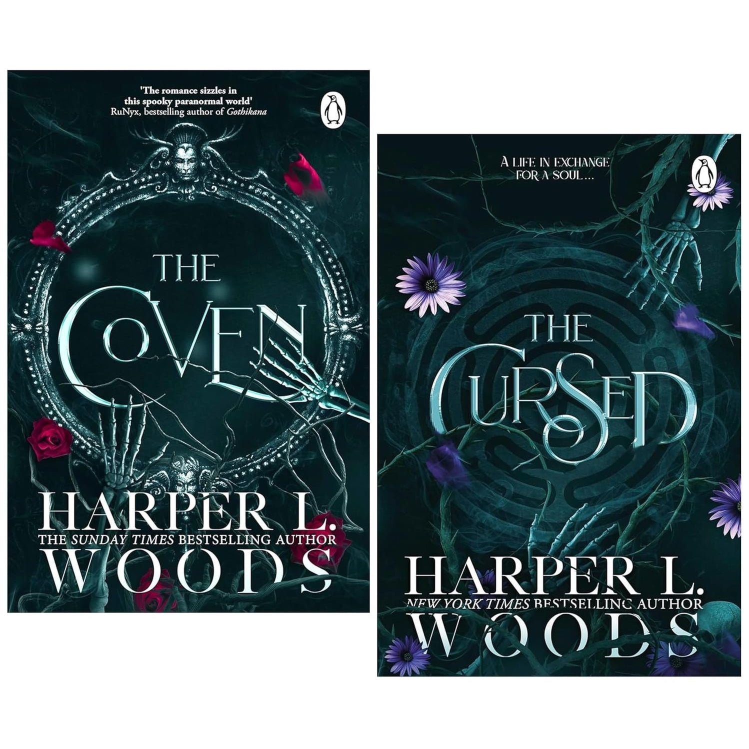 Coven of Bones Series by Harper L. Woods 2 Books