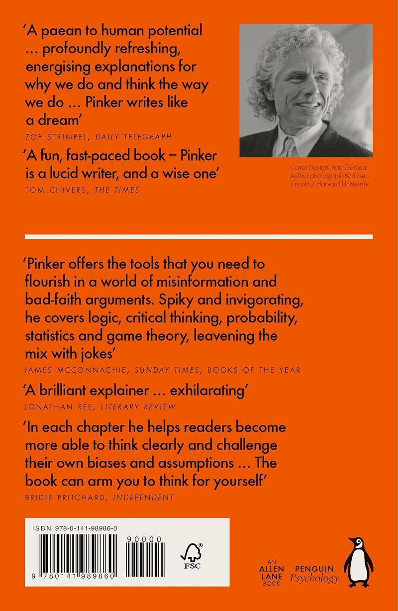 Rationality: What It Is, Why It Seems Scarce, Why It Matters by Steven Pinker - Non Fiction - Paperback