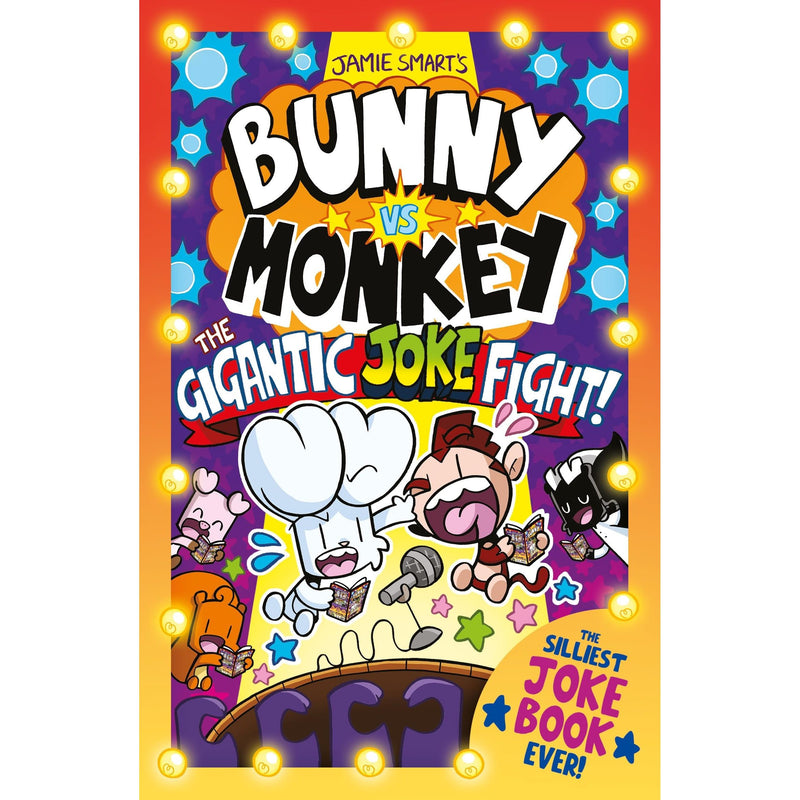 Bunny vs Monkey: The Gigantic Joke Fight by Jamie Smart - Ages 7–9 - Paperback - The Book Bundle