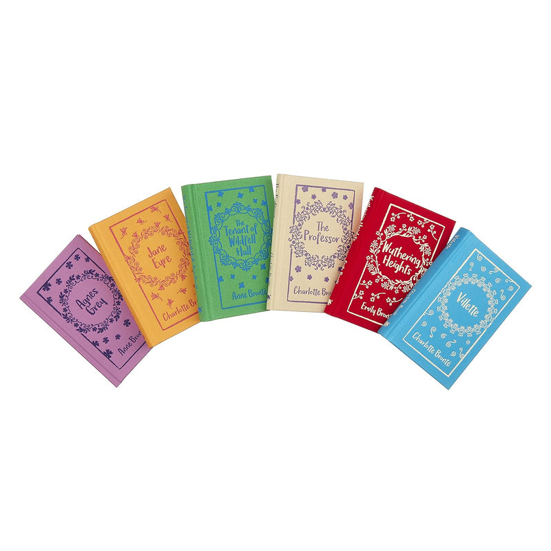 Six hardcover Bronte Classics book set including Jane Eyre and related works by Anne Bronte in a hardcover edition by Arcturus.