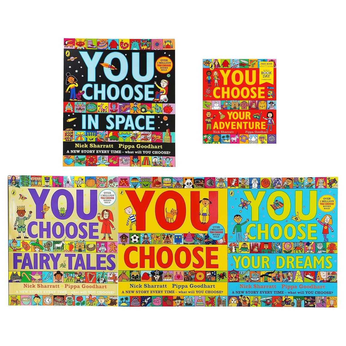 You Choose Series With World Book Day 2023 5 Books Collection Set You