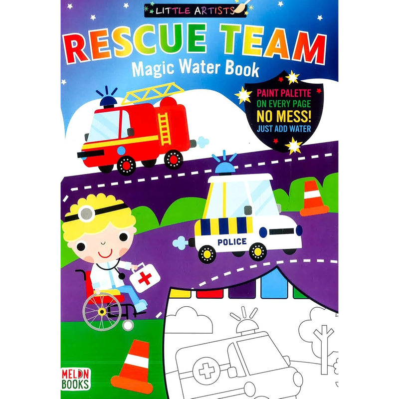 Little Artists 8-book collection set by Melon Books featuring creative drawing activities for children ages 3 to 7.