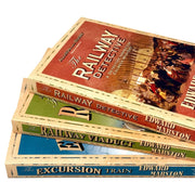 Railway Detective Series 3 books collection by Edward Marston, paperback set featuring classic detective fiction in a railway theme.