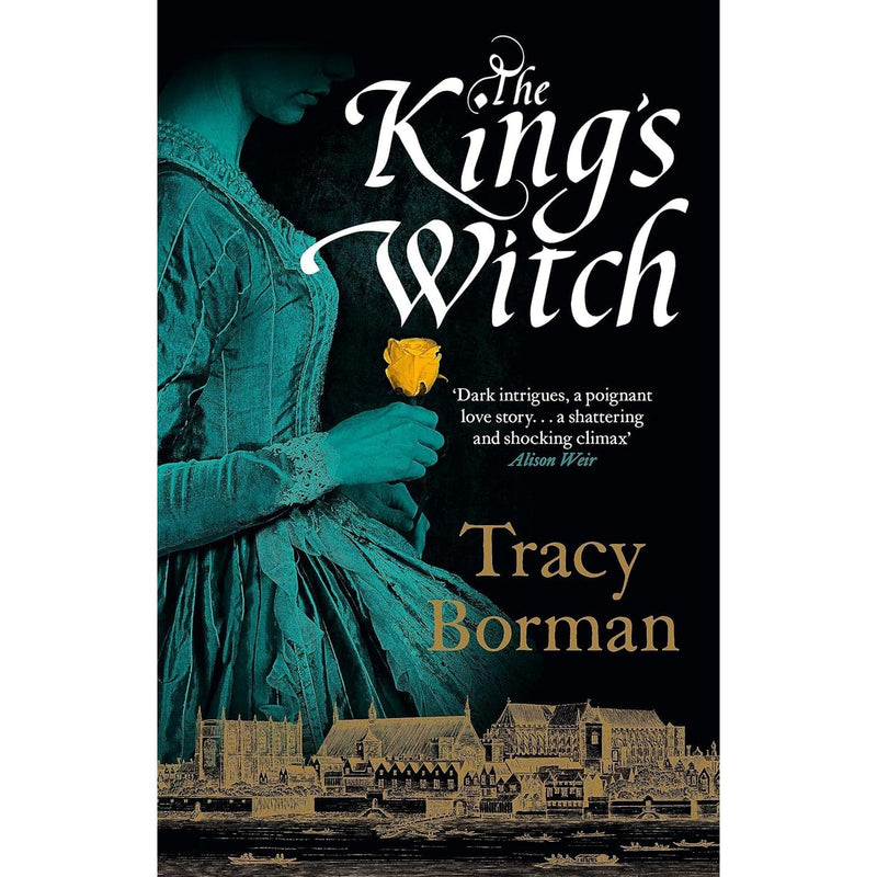 Set of four Tracy Borman non-fiction paperback books including The House of Boleyn and The King's Witch, published by Hodder Paperbacks.
