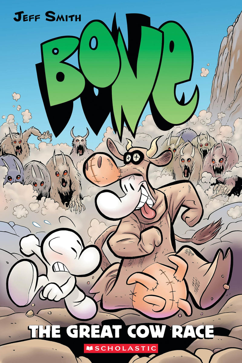 Bone 2: The Great Cow Race by Jeff Smith - Fiction Graphic Novel For All Ages Series