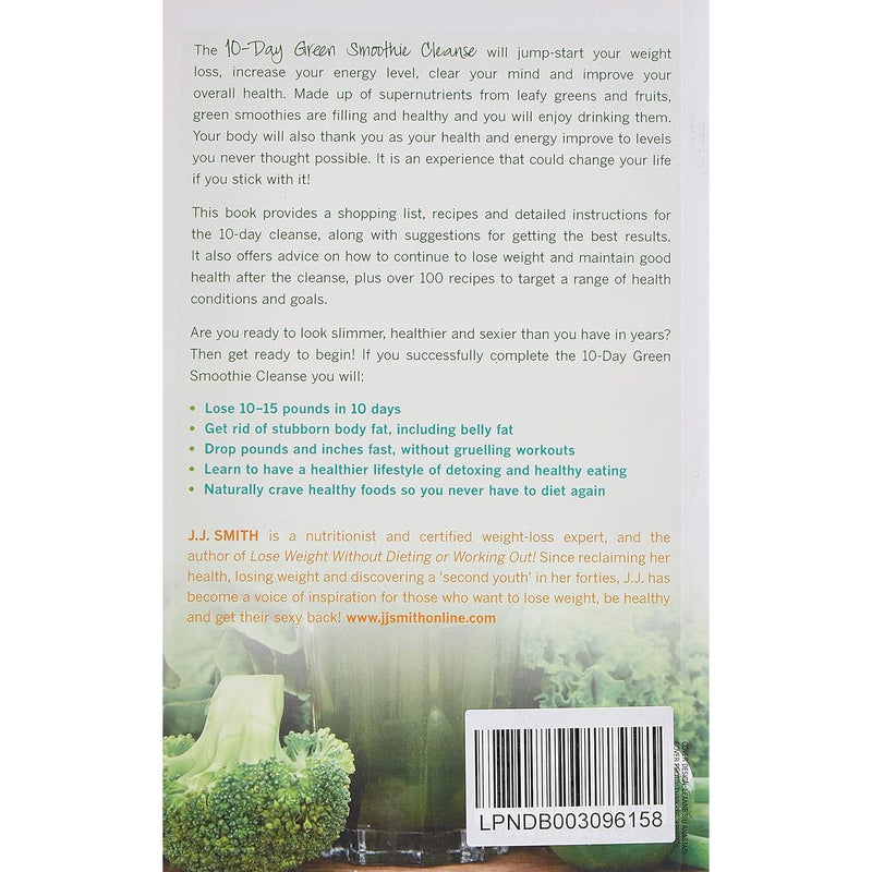 10-Day Green Smoothie Cleanse: Lose Up to 15 Pounds in 10 Days! Paperback - The Book Bundle