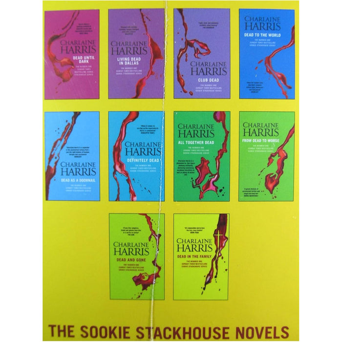Charlaine Harris True Blood Sookie Stackhouse Series 10 Books Set - The Book Bundle