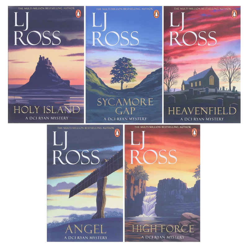 The DCI Ryan Mysteries 5 Books Volume 1-5 Collection Set by LJ Ross - Fiction - Paperback