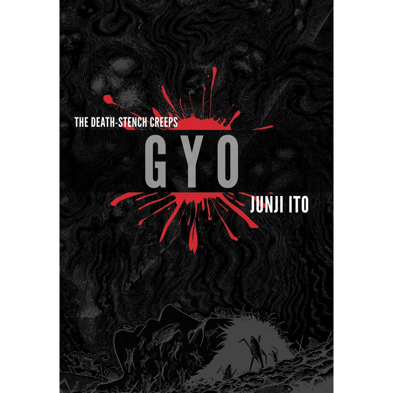 Gyo (2-in-1 Deluxe Edition): The Death Stench Creeps - Horror Graphic Novel by Junji Ito - Fiction - The Book Bundle