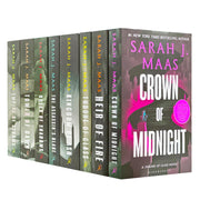 Throne of Glass Series 8 Books Collection Set by Sarah J Maas - The Book Bundle
