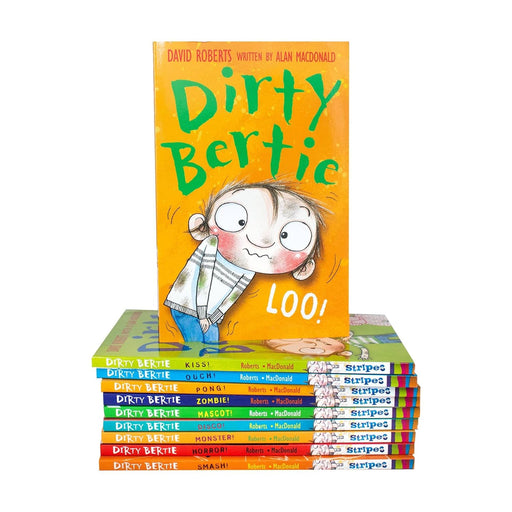 Dirty Bertie - Series 3 - Full 10 Books Collection Set (Pirate, Dinosaur, Zombie) - The Book Bundle