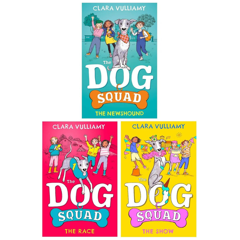 The Dog Squad Series 3 Books Collection Set (The Newshound, The Race & The Show) - The Book Bundle