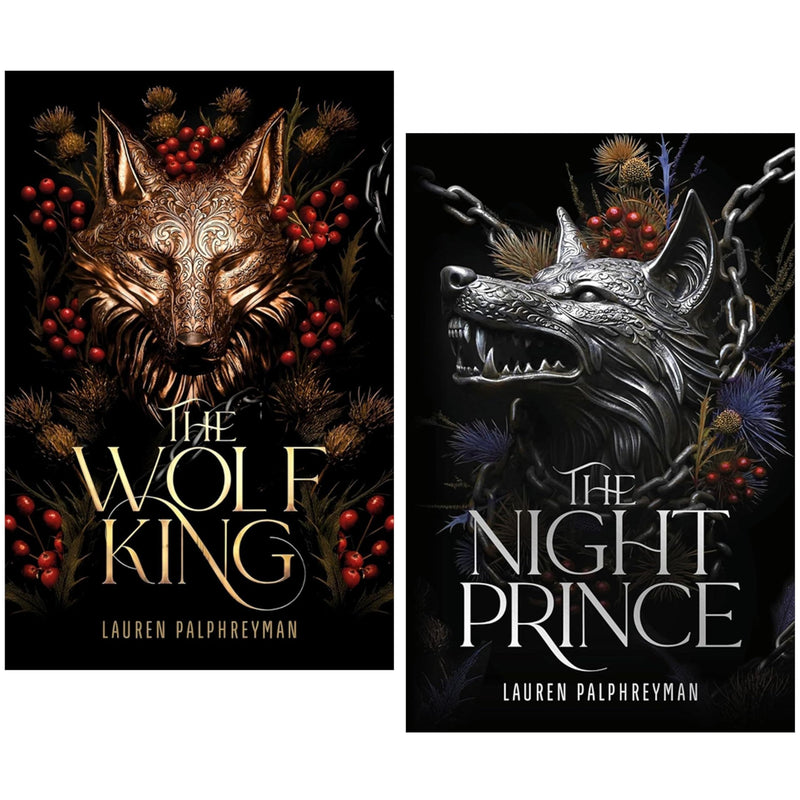 The Wolf King Series by Lauren Palphreyman 2 Books Collection Set (The Wolf King and The Night Prince) - The Book Bundle