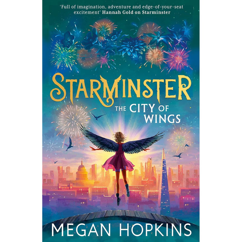 Starminster 3-book collection set by Megan Hopkins, paperback fiction series, featuring colorful covers from HarperCollinsChildren’sBooks.