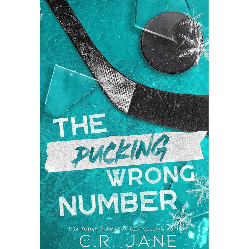 Set of four paperback fiction books from The Pucking Wrong Series by C. R. Jane, featuring colorful cover art and Hodder Paperbacks branding.