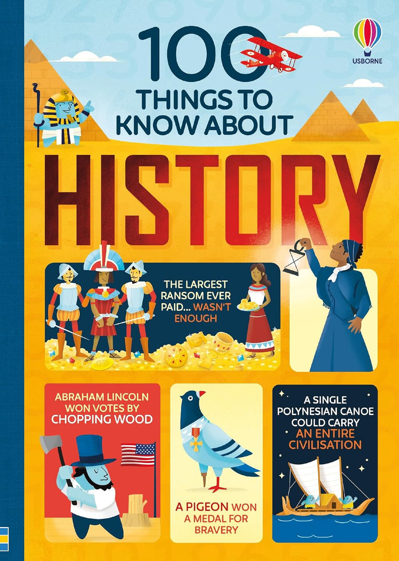 100 Things To Know About History 1 Book Collection Set By Various Authors – Non Fiction – Hardcover