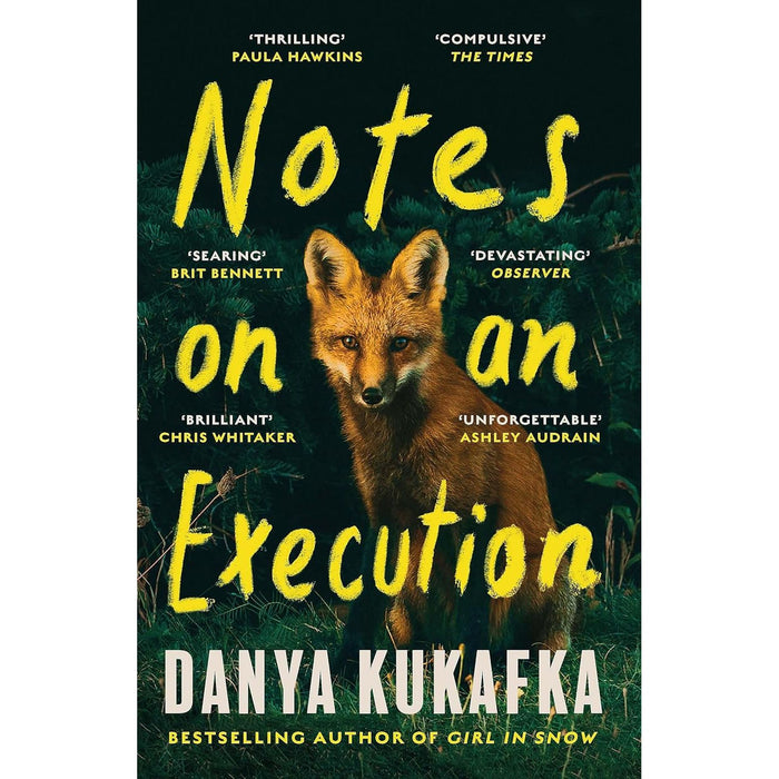 Danya Kukafka 2 Books Colection Set Notes on an Execution, Girl in Snow - The Book Bundle