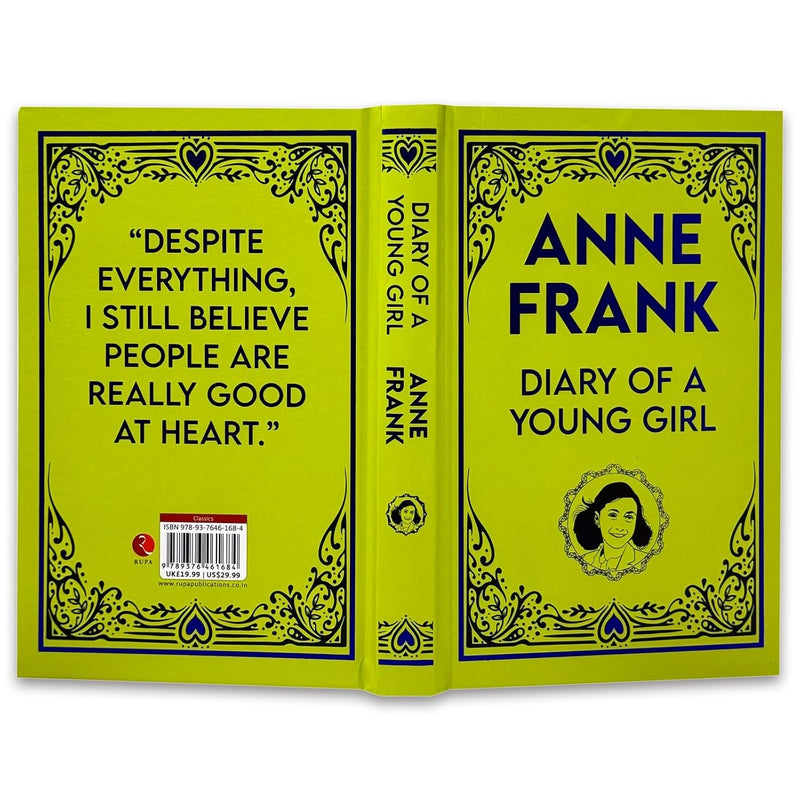 The Diary Of A Young Girl Premium Hardcover Classic Edition By Anne Frank - Non Fiction - Hardcover