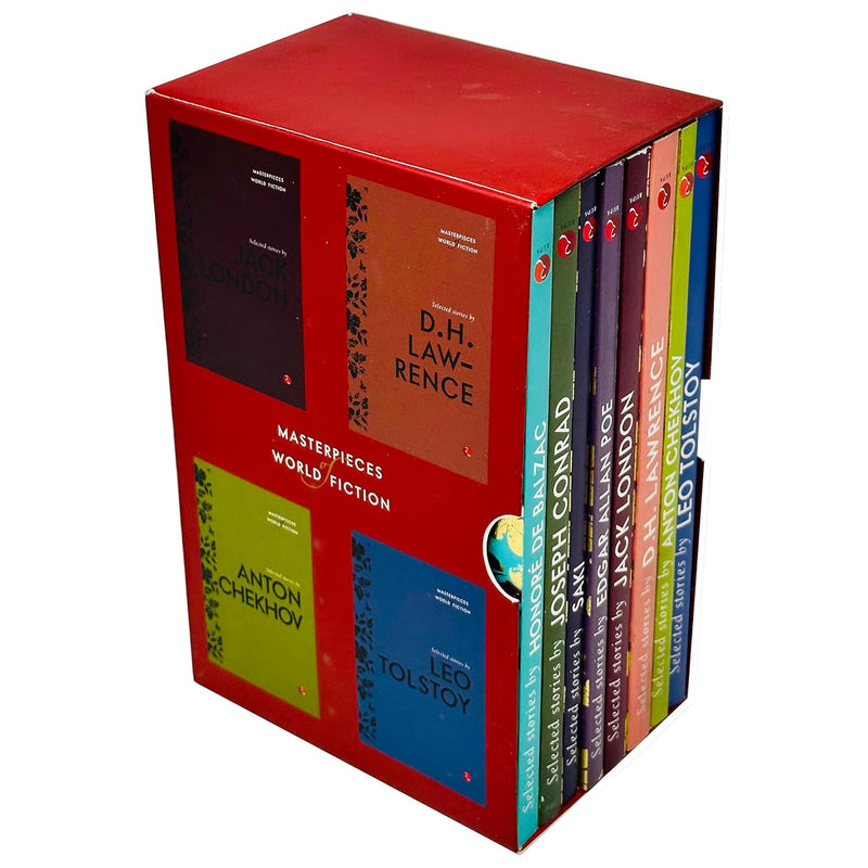 The Masterpieces Of World Fiction Series 2: 8 Books Collection Set (Selected Stories) - The Book Bundle
