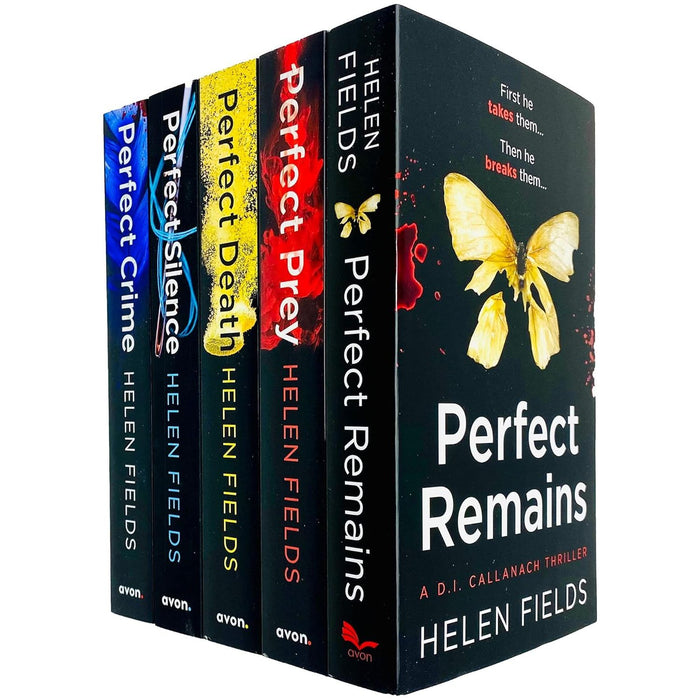A DI Callanach Thriller Series Books 1 - 5 Collection Set by Helen Fields - The Book Bundle