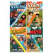 Time Travel Twins Series 4 Books Collection Set by Josh Lacey (Viking Attack, Stone Age Clash, Roman Invasion, Maya Sacrifice) - The Book Bundle