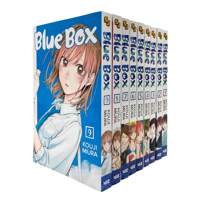 Blue Box Volume 1-9 Series 9 Books Collection Set by Kouji Miura - The Book Bundle