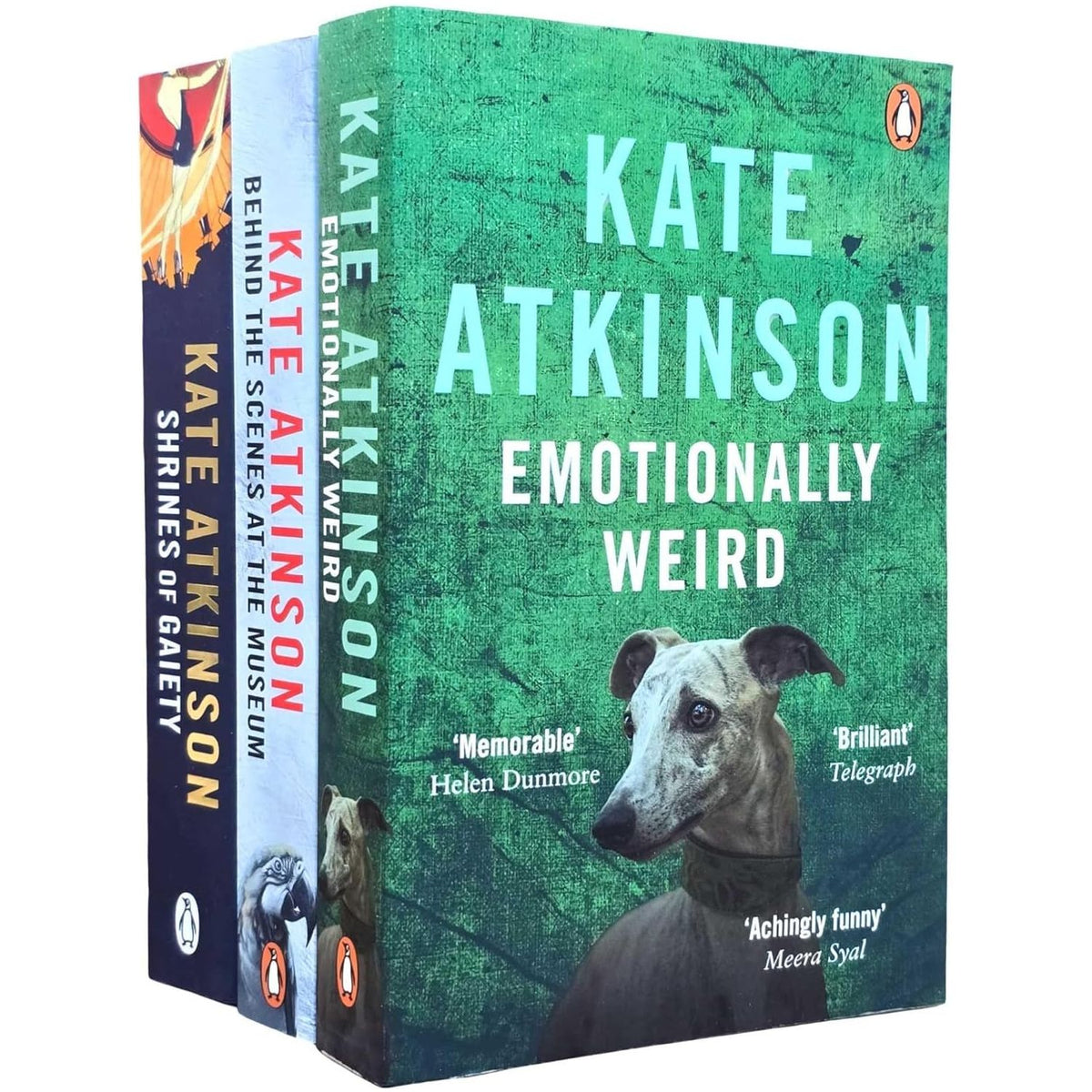 Kate Atkinson 3 Books Collection Set (Emotionally Weird, Behind The Sc ...