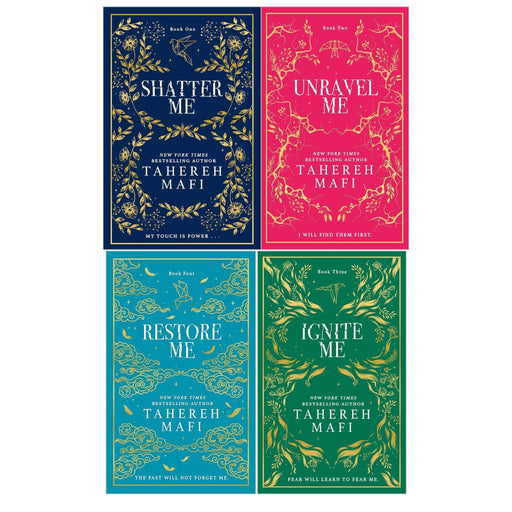 Shatter Me Collectors Edition 4 Books Collection Set by Tahereh Mafi (Shatter Me, Unravel Me, Ignite Me and Restore Me) - The Book Bundle