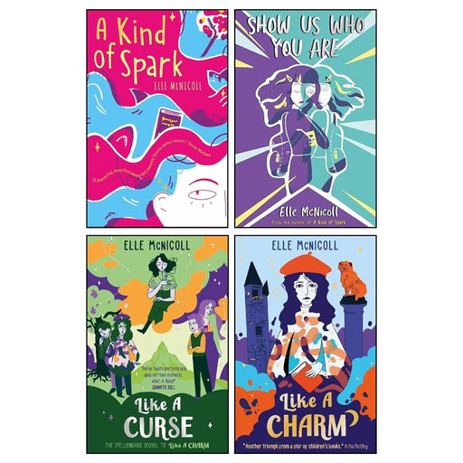 Elle McNicoll 4 Books Collection Set (A Kind of Spark, Show Us Who You Are, Like A Charm & Like A Curse) - The Book Bundle