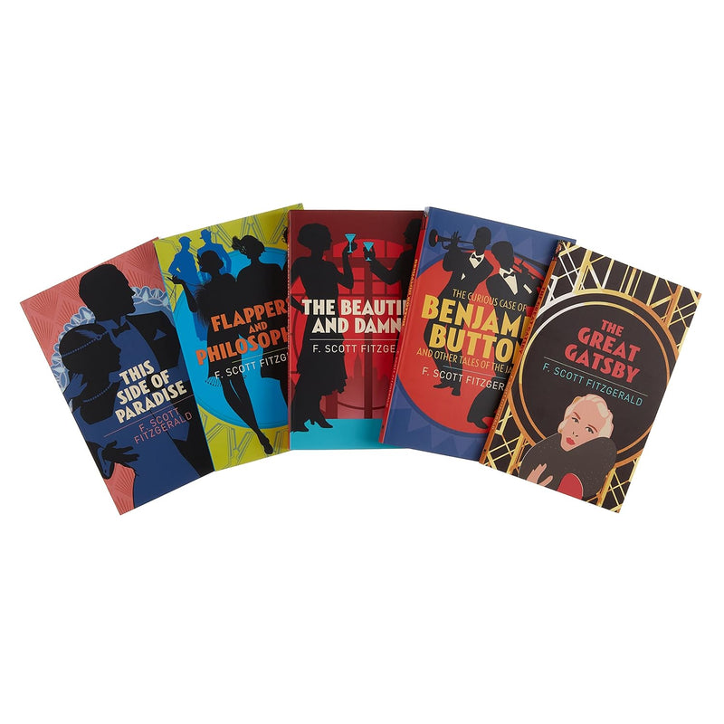 Classic F. Scott Fitzgerald Collection 5 Books Box Set (The Great Gatsby, This Side of Paradise, The Beautiful and Damned) - The Book Bundle