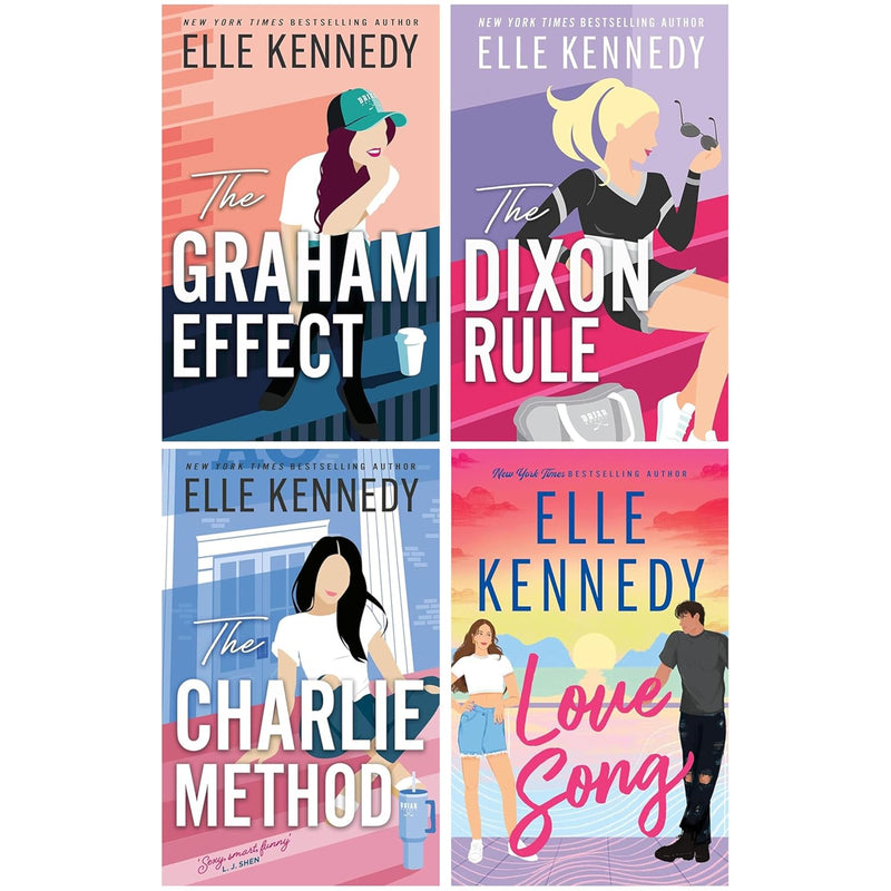 Campus Diaries Series 4 Books Collection Set by Elle Kennedy - Fiction - Paperback
