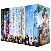 Glenda Young 11 Books Collection Set Toffee Factory Girls, The Sixpenny Orphan, Belle of the Back Streets - The Book Bundle