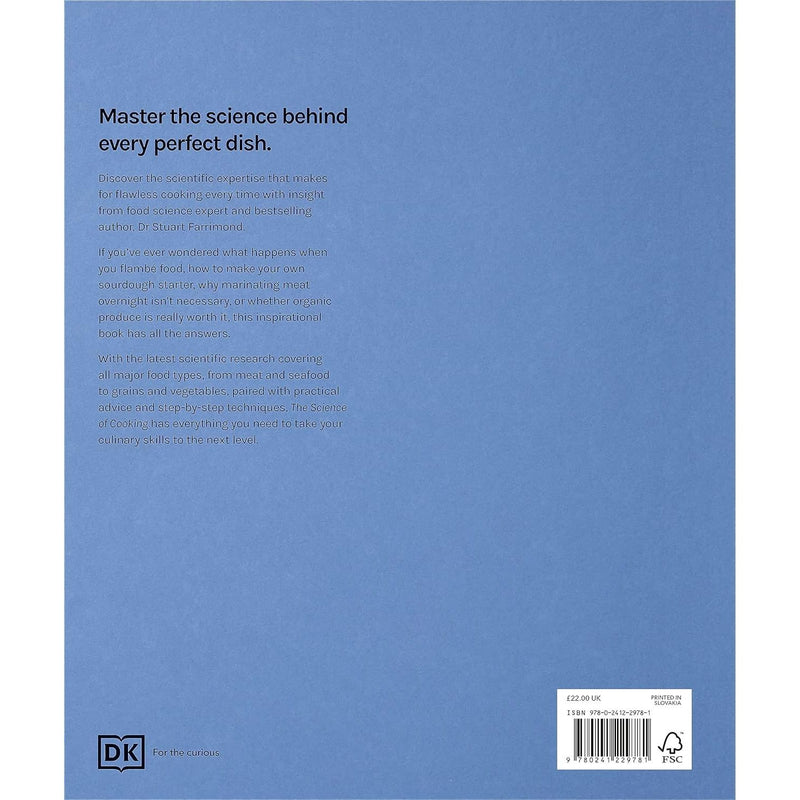 The Science of Cooking: Every Question Answered to Perfect Your Cooking by Stuart Farrimond - Non Fiction - Hardback - The Book Bundle