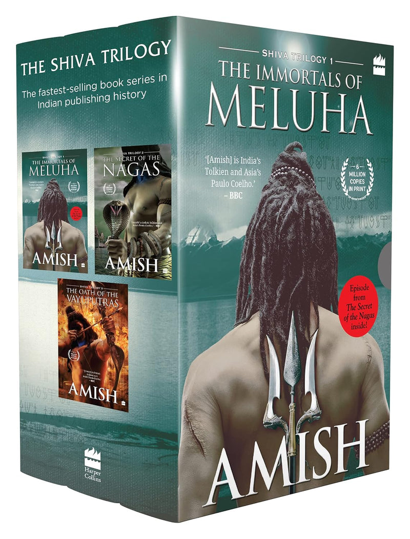 The Shiva Trilogy 3 Books Collection Box Set by Amish Tripathi - Fiction - Paperback