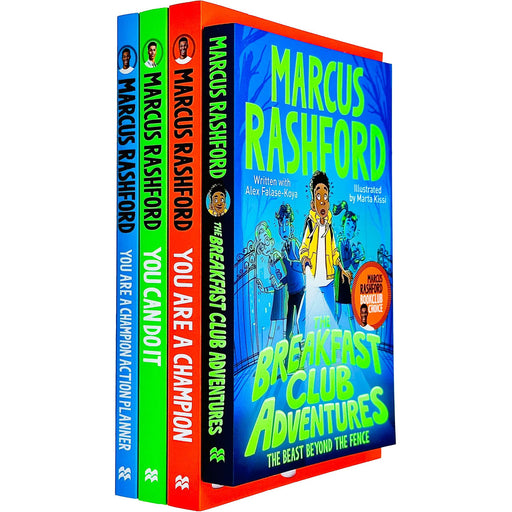 Marcus Rashford Collection 4 Books Set (You Are A Champion, You Can Do It) - The Book Bundle