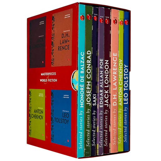 The Masterpieces Of World Fiction Series 2: 8 Books Collection Set (Selected Stories) - The Book Bundle