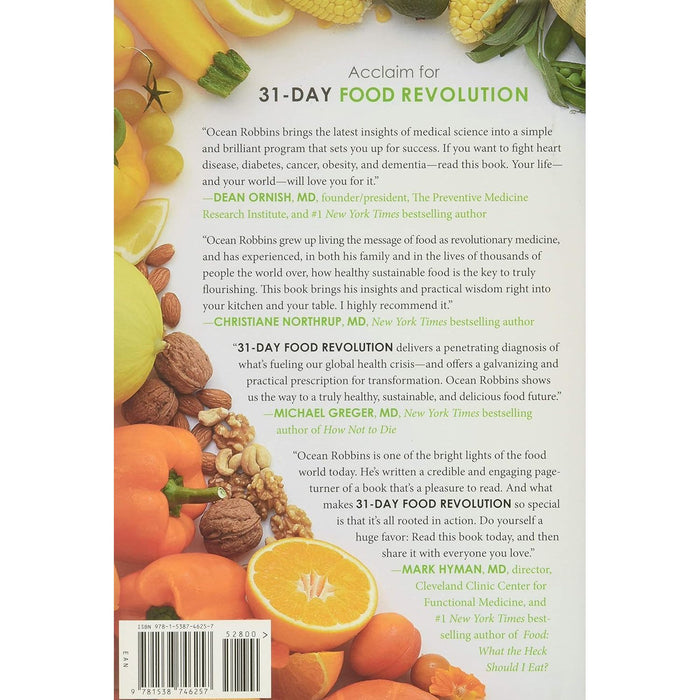 31-Day Food Revolution: Heal Your Body, Feel Great, and Transform Your World Hardcover - The Book Bundle