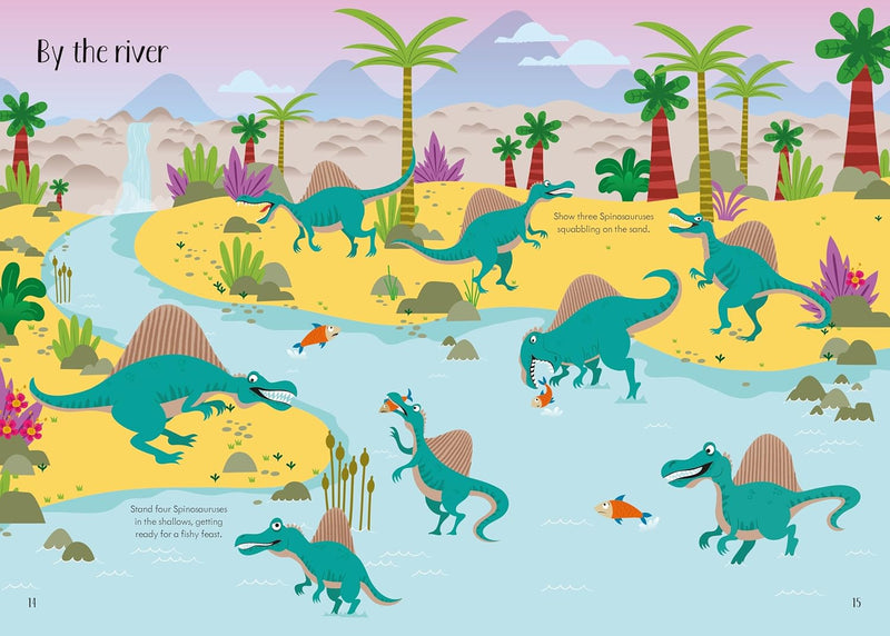 My Dinosaur Activity Pack 3 Books and over 200 Stickers - Fiction - Paperback