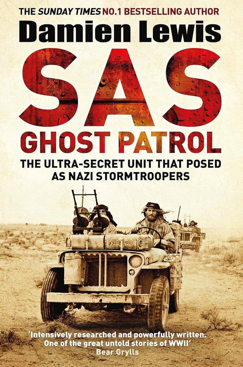 Sas Ghost Patrol & Sas Nazi Hunters 5 Books Collection Set By Damien Lewis - Non Fiction - Paperback