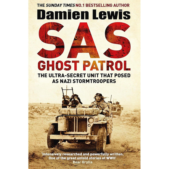 Damien Lewis 6 Books Collection Set SAS Forged in Hell, The The Ministry of Ungentlemanly Warfare - The Book Bundle